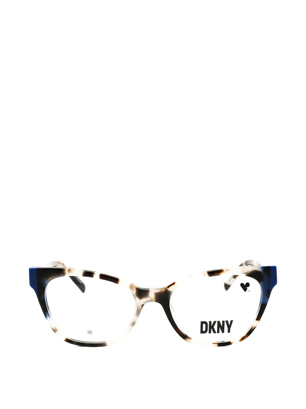 DKNY tortoiseshell-effect cat-eye glasses