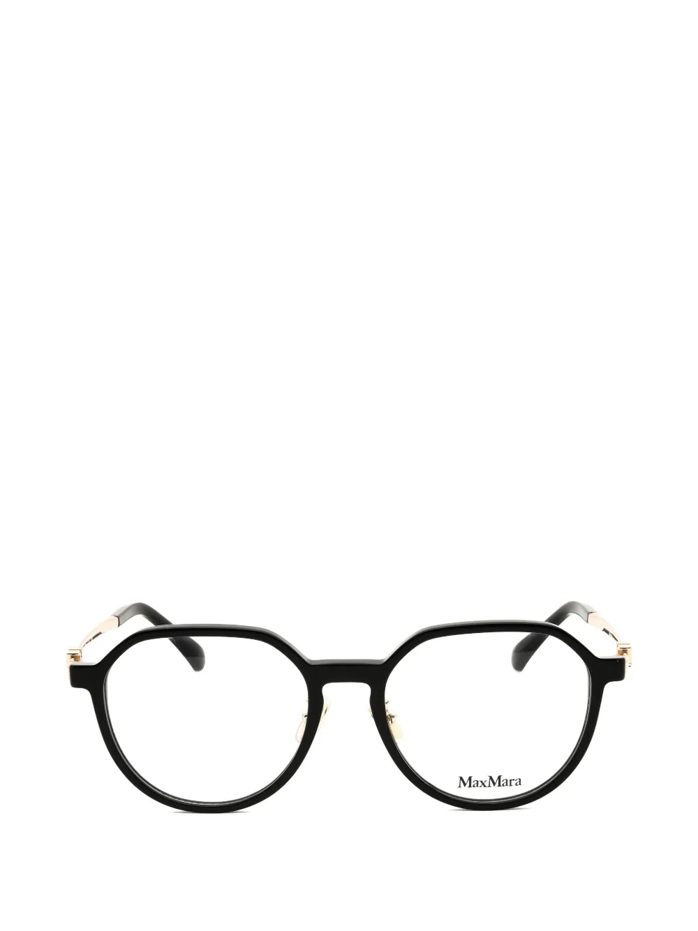 Max Mara geometric-frame glasses - Nero