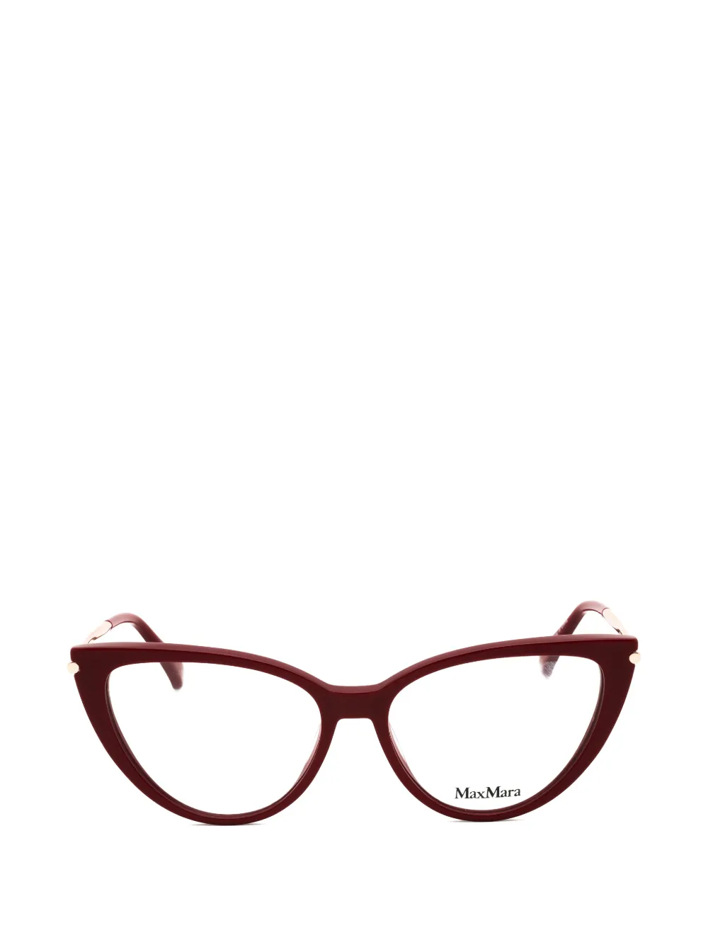 Max Mara Cat-eye Glasses In Gold