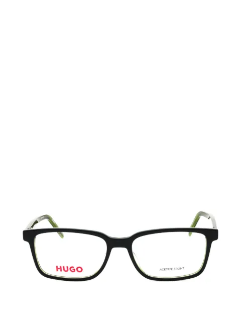 HUGO rectangle-frame glasses