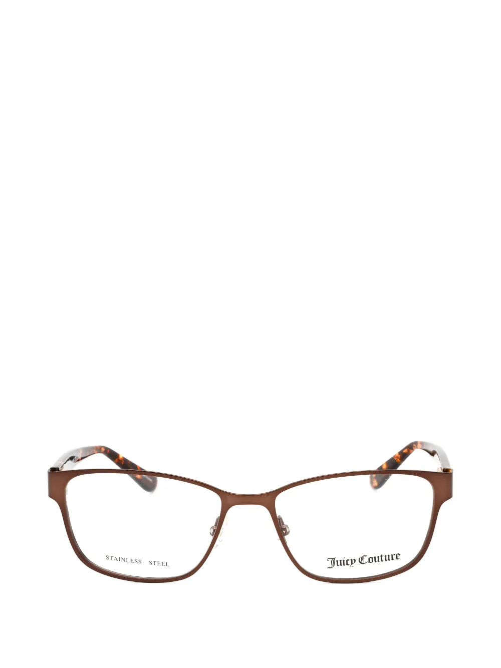 Juicy Couture rectangle-frame glasses - Marrone