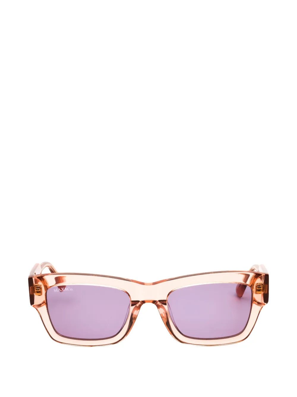 MAX&Co. rectangle-frame sunglasses - Arancione