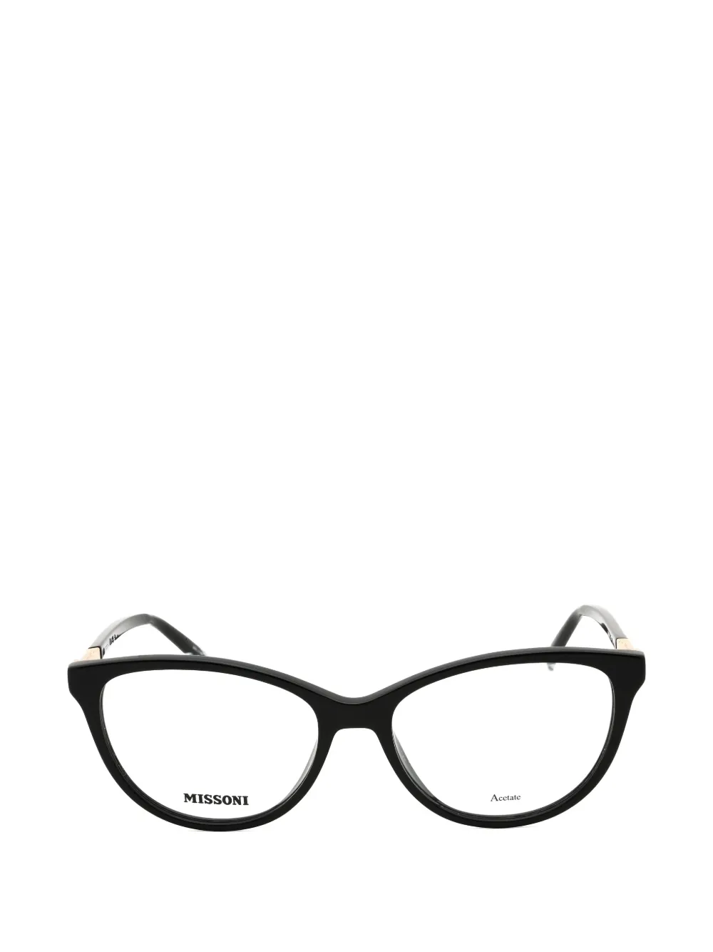 MISSONI EYEWEAR lunettes de vue à monture papillon - Noir MISSONI EYEWEAR lunettes de vue à monture papillon - Noir