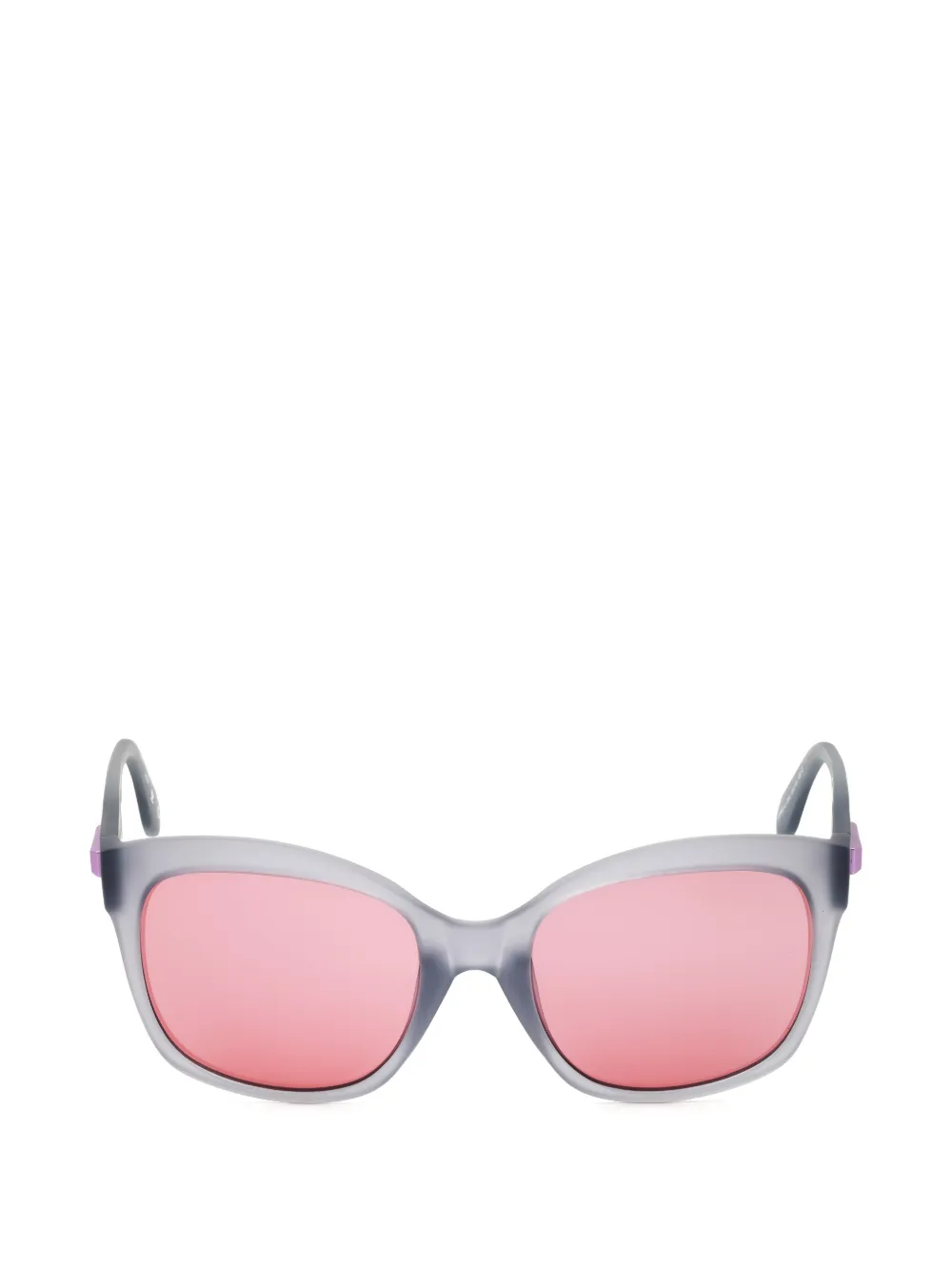 adidas OR0012 rectangle-frame sunglasses - Grigio
