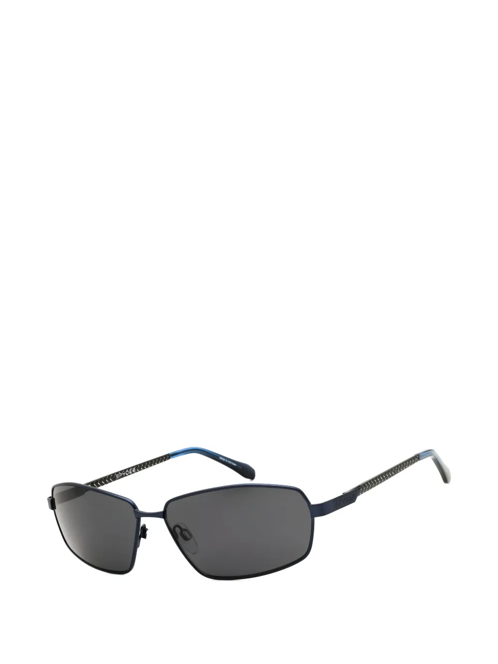 Spyder Rectangle-frame Sunglasses In Blue