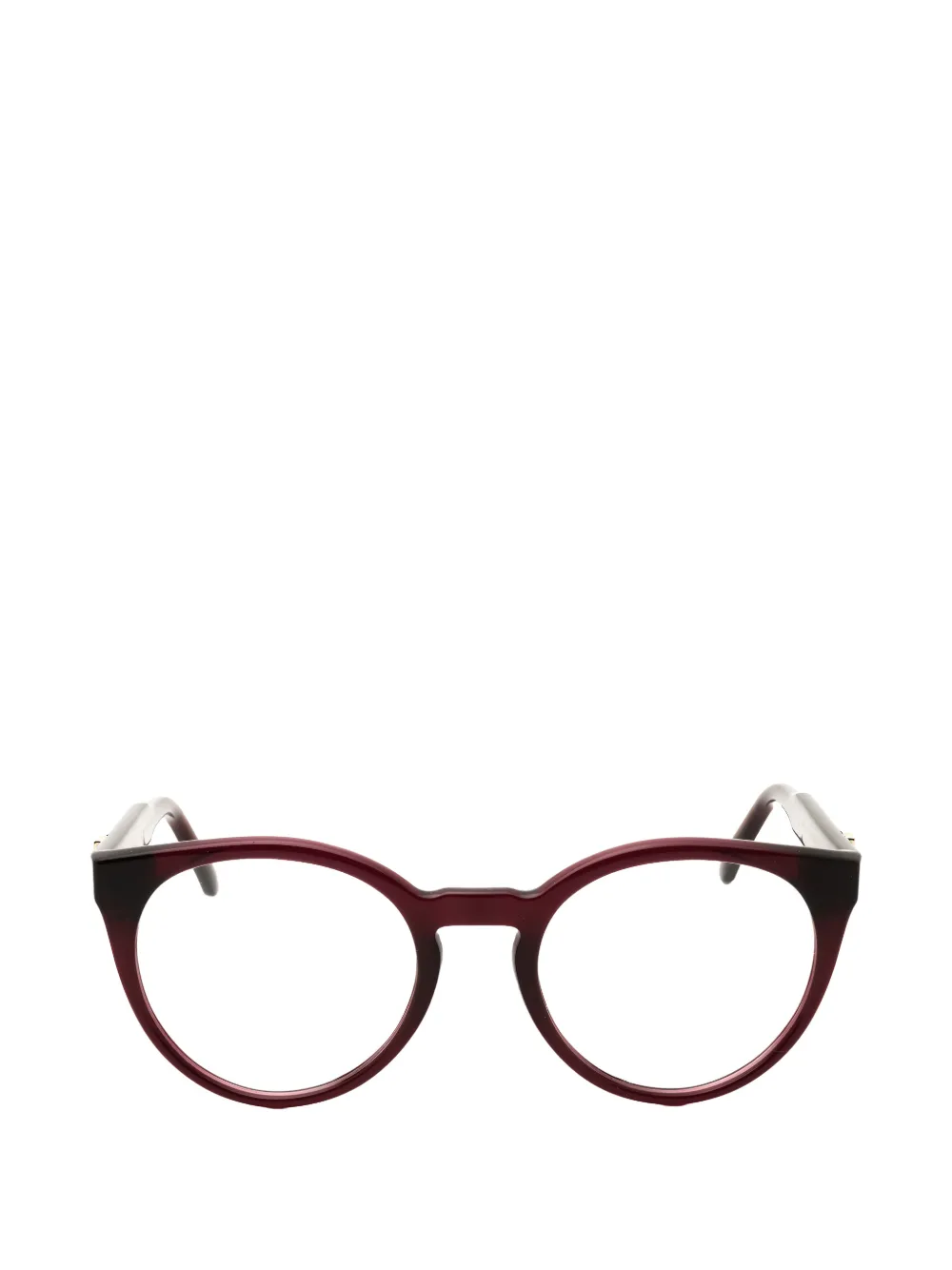 Ferragamo round-frame glasses