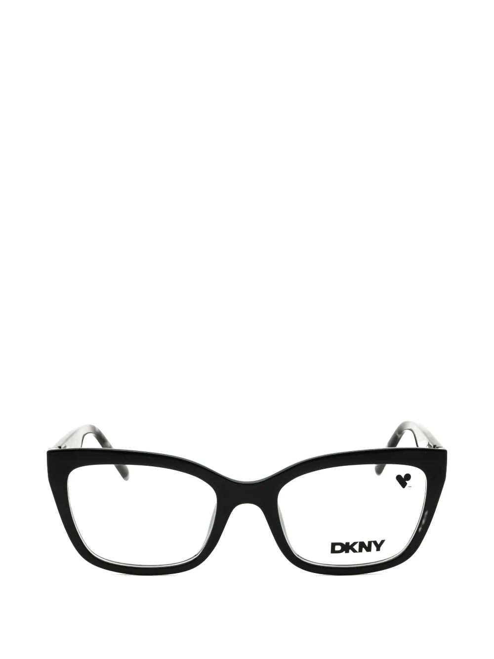 DKNY tortoiseshell-effect-arms glasses