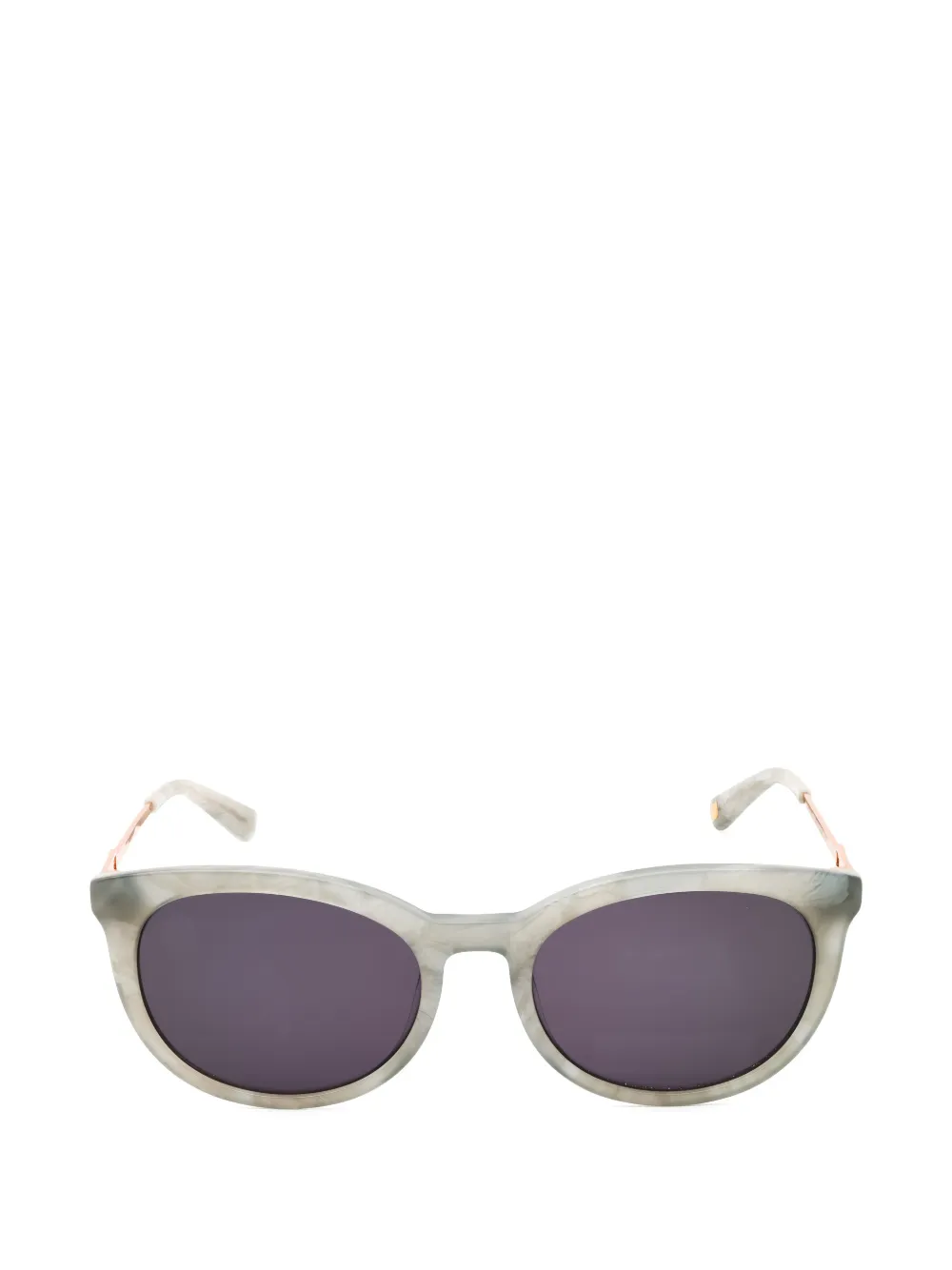ANNE KLEIN oval-frame sunglasses