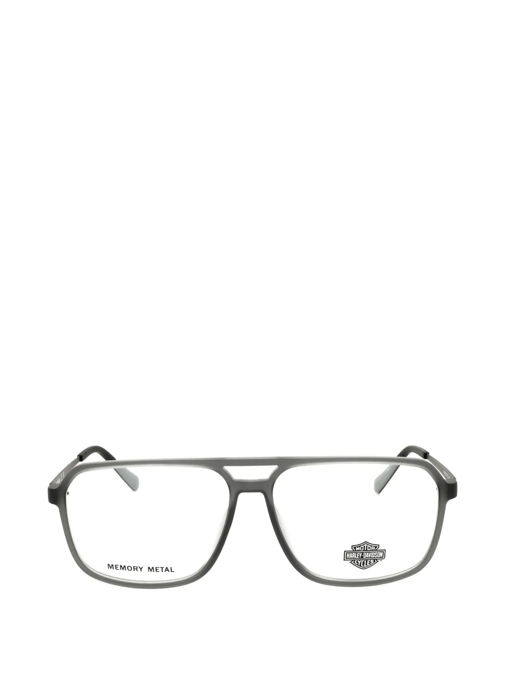 Harley-davidson Rectangle-frame Glasses In Grey