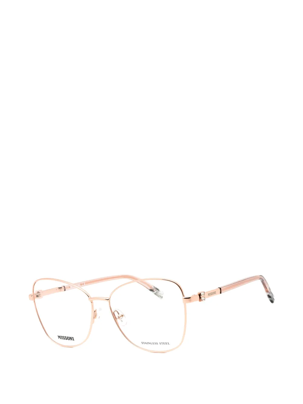 Missoni cat-eye frame glasses Roze
