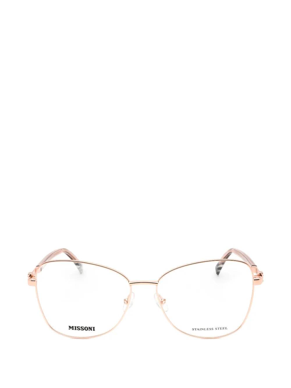 Missoni cat-eye frame glasses Roze