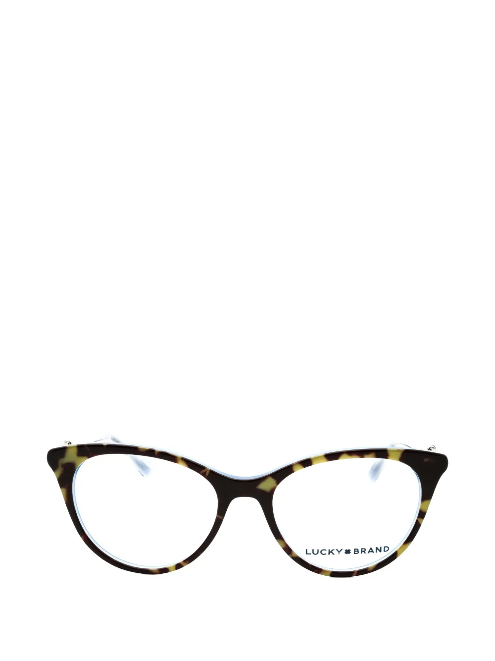LUCKY BRAND tortoiseshell-effect cat-eye glasses - Marrone