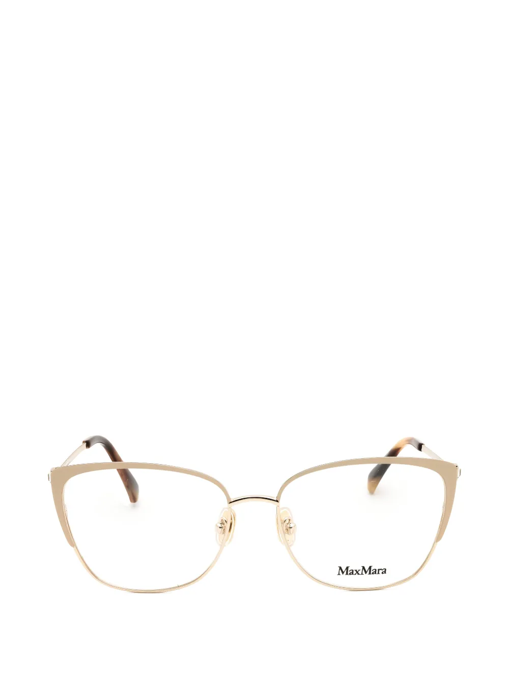 Max Mara Cat-eye Glasses In Gold