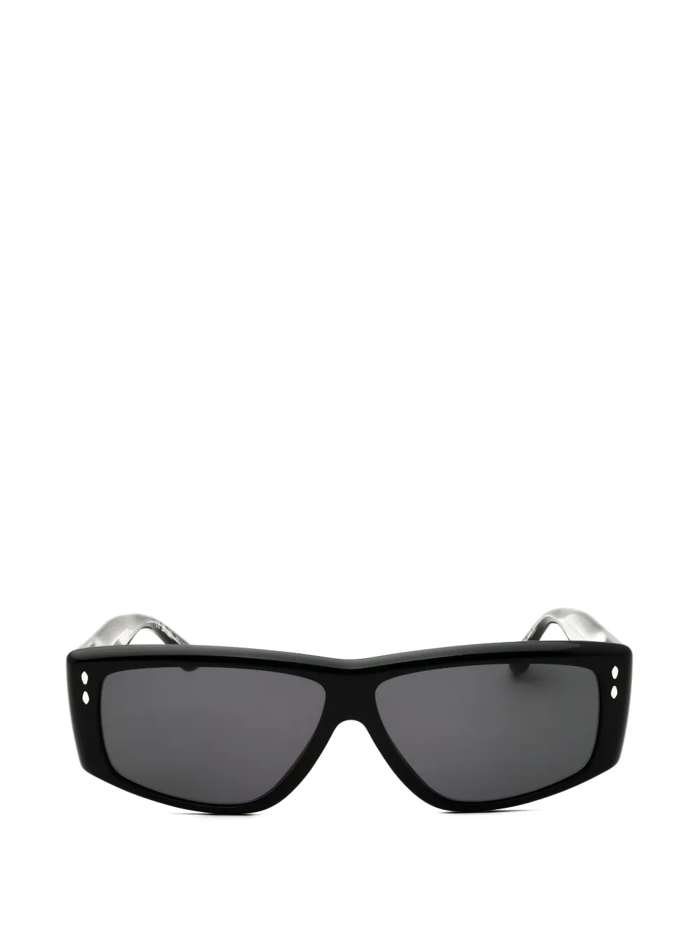 ISABEL MARANT lunettes de soleil à monture rectangulaire - Noir ISABEL MARANT lunettes de soleil à monture rectangulaire - Noir