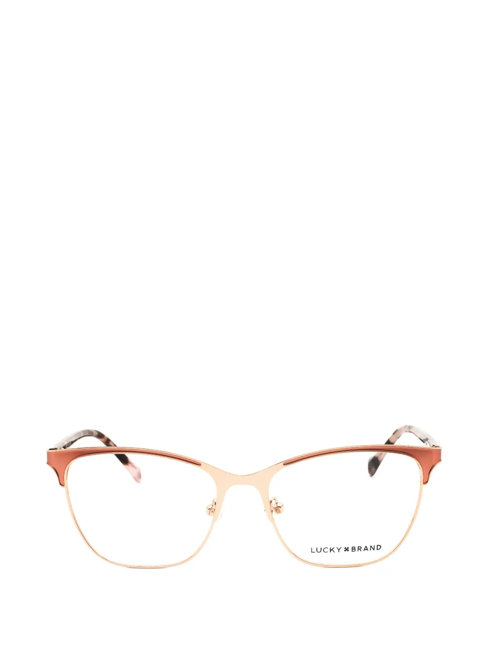 LUCKY BRAND D114 rectangle-frame glasses - Oro