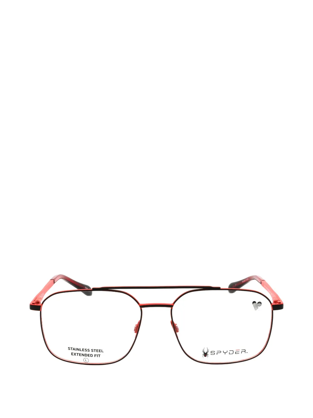 Spyder Square-frame Glasses In Black