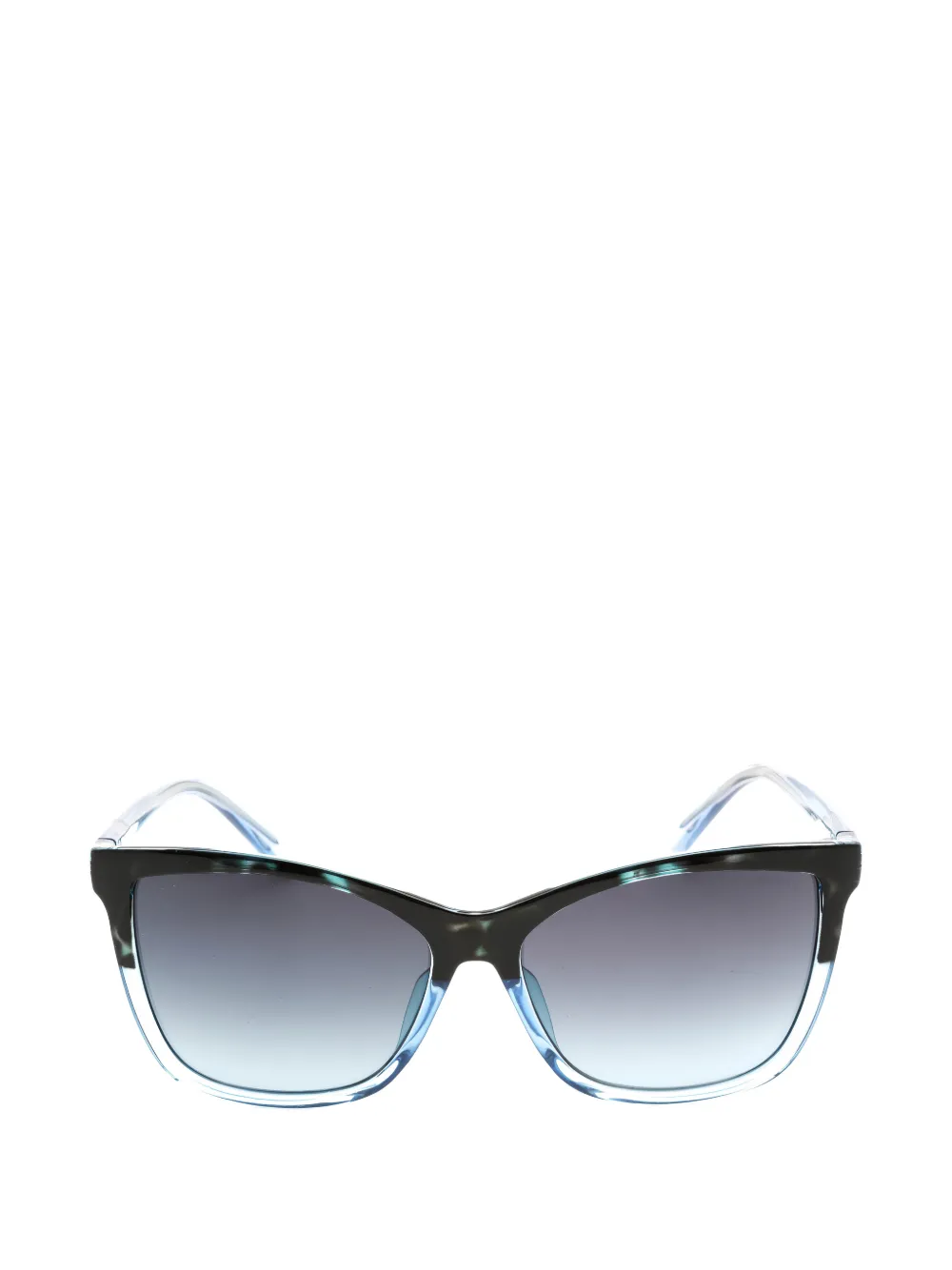 GUESS USA rectangle-frame sunglasses - Blau