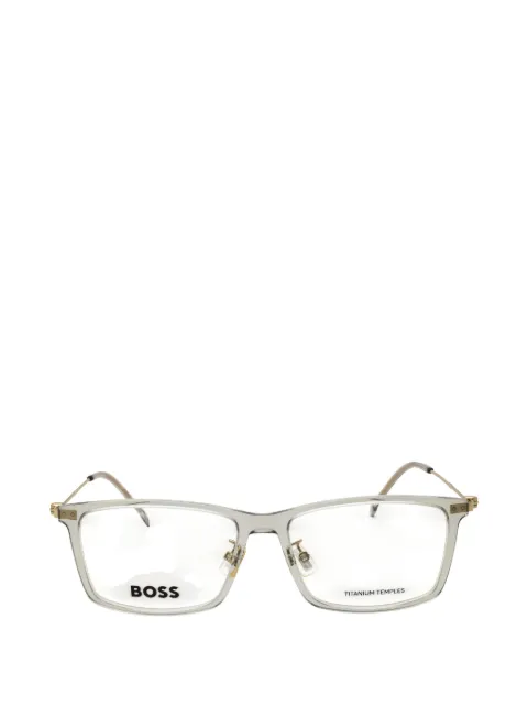 BOSS rectangle-frame glasses