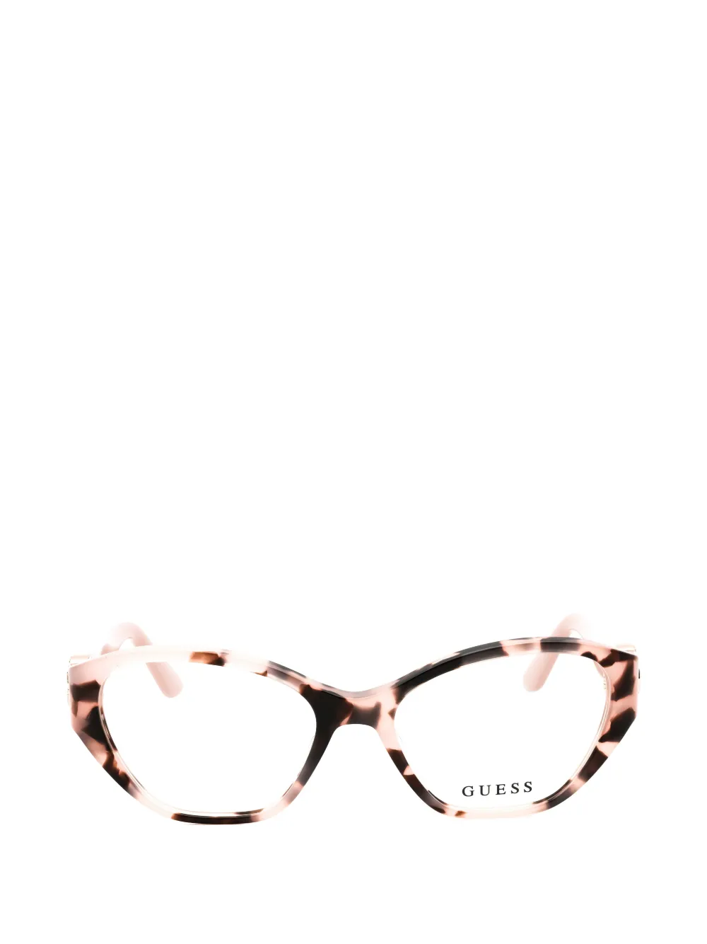 GUESS USA tortoiseshell-effect cat-eye glasses - Rosa
