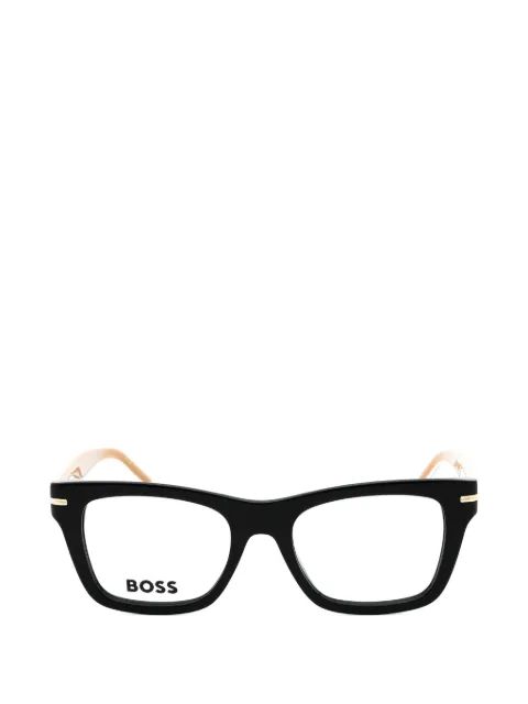 BOSS rectangle-frame glasses