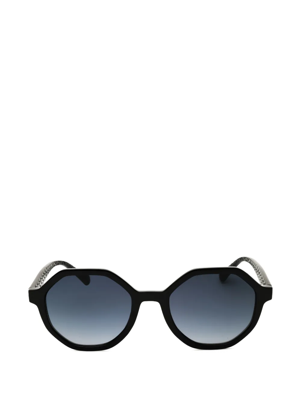 Love Moschino geometric-frame sunglasses - Nero