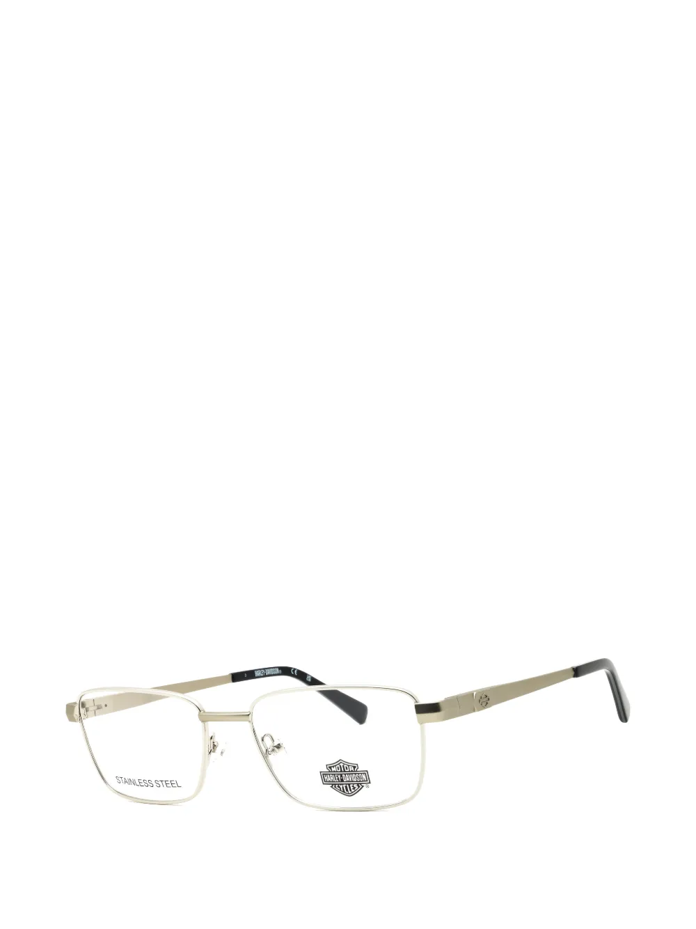 Harley-davidson Rectangle-frame Glasses In Transparent