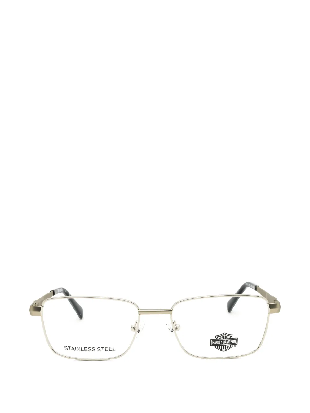 Harley-davidson Rectangle-frame Glasses In Gold