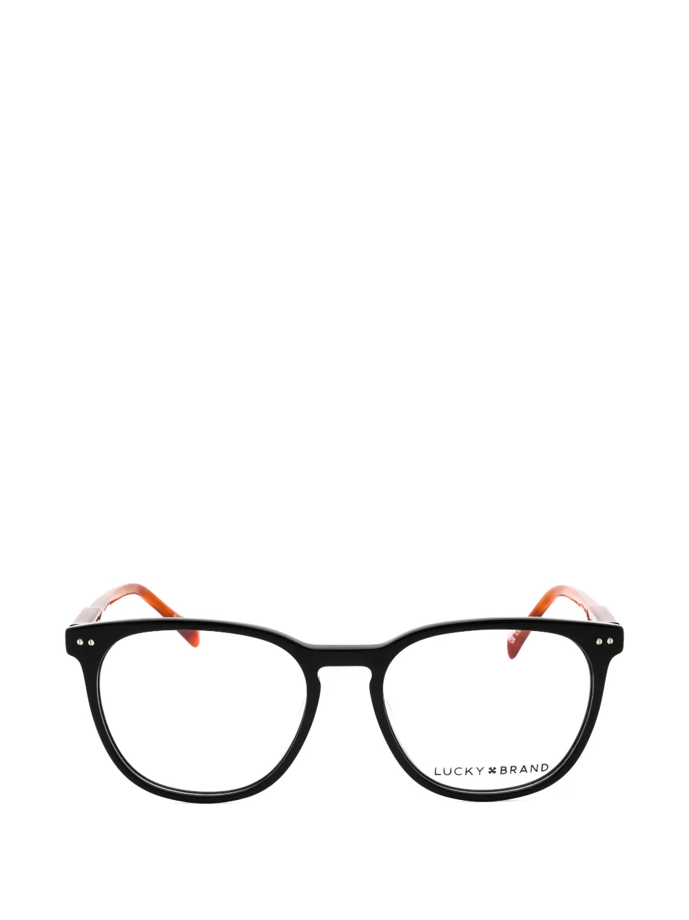 LUCKY BRAND D417 round-frame glasses - Schwarz