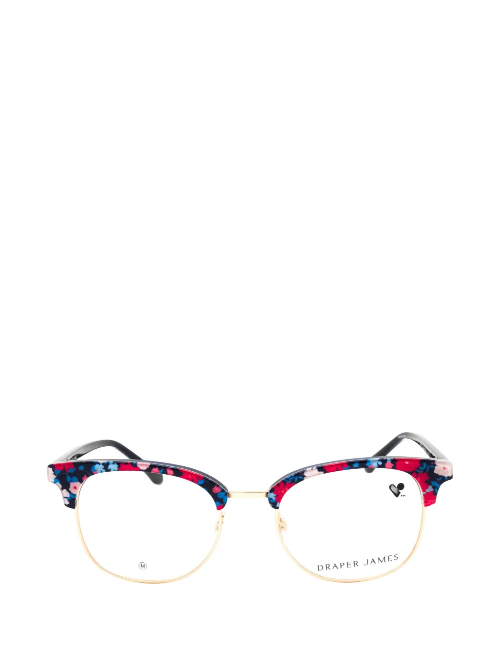Draper James floral-print browline glasses