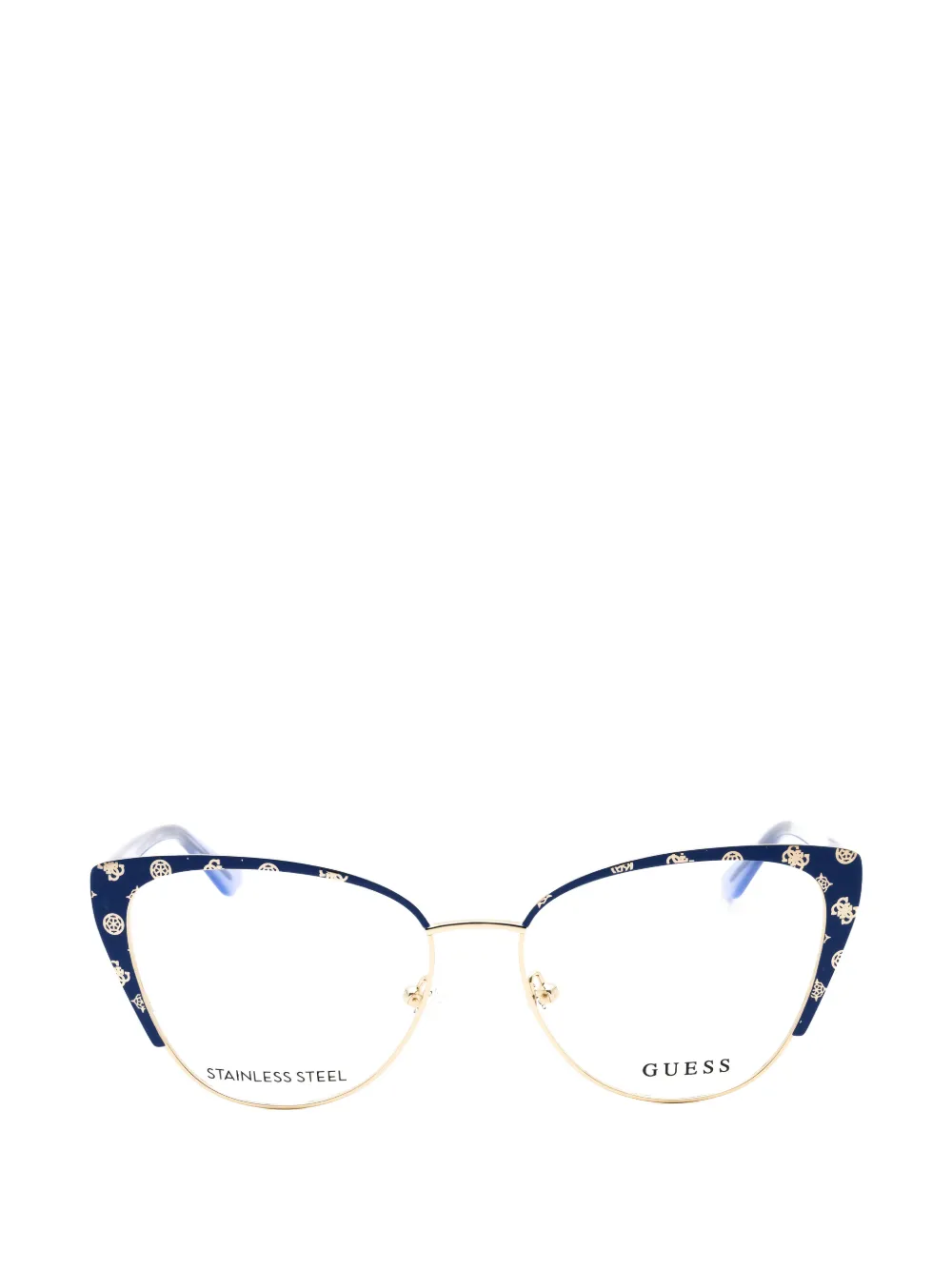 GUESS USA logo-print cat-eye glasses