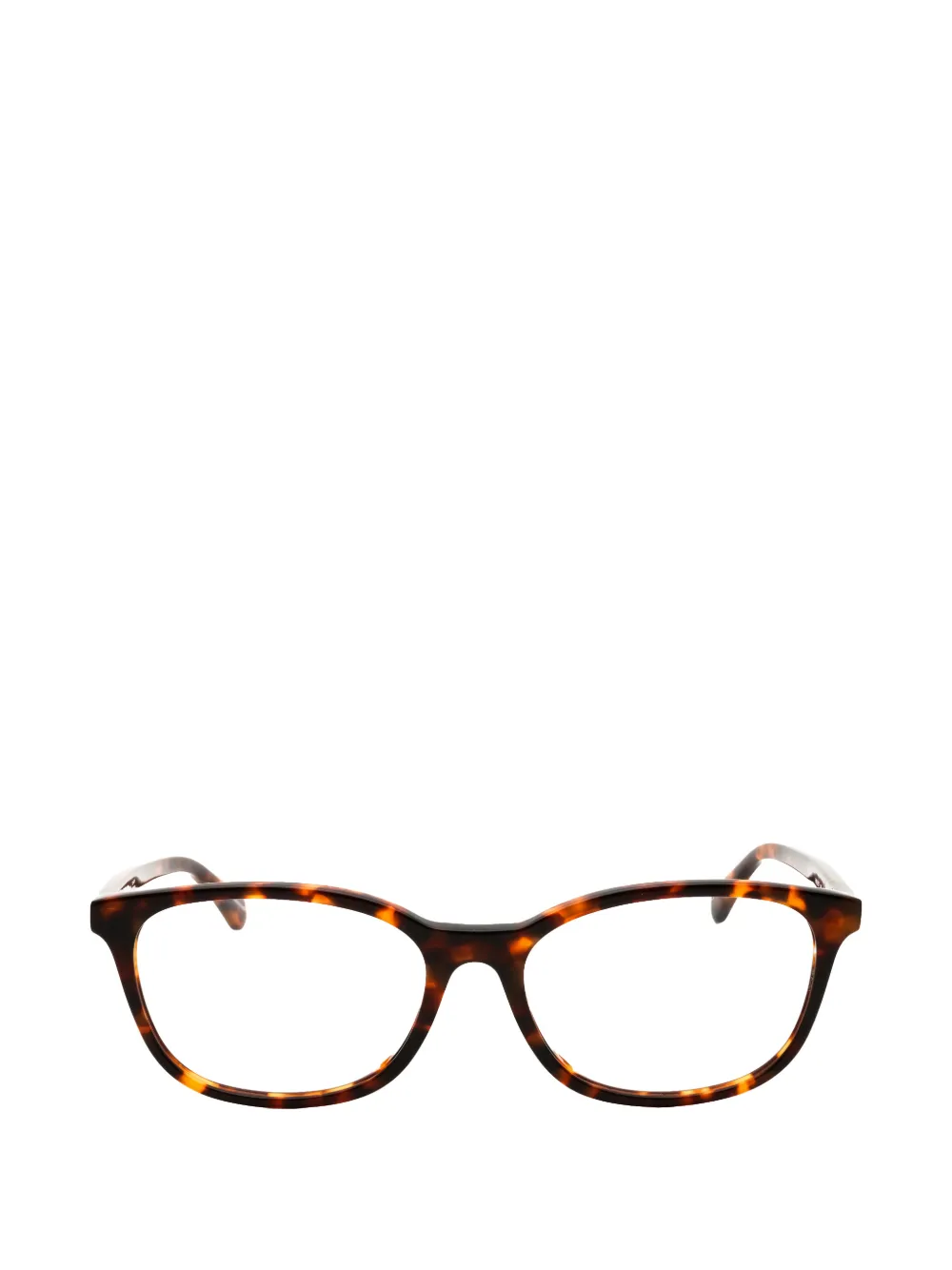 Kate Spade Haisley tortoiseshell-effect oval-frame glasses