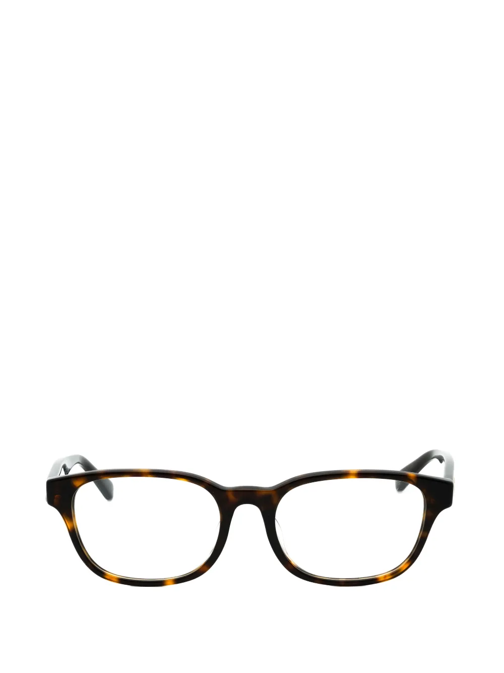 POLO RALPH LAUREN EYEWEAR tortoiseshell-effect rectangle-frame glasses Bruin