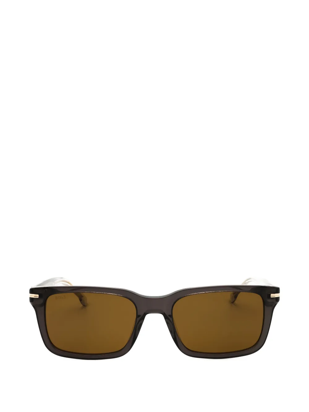 BOSS rectangle-frame sunglasses
