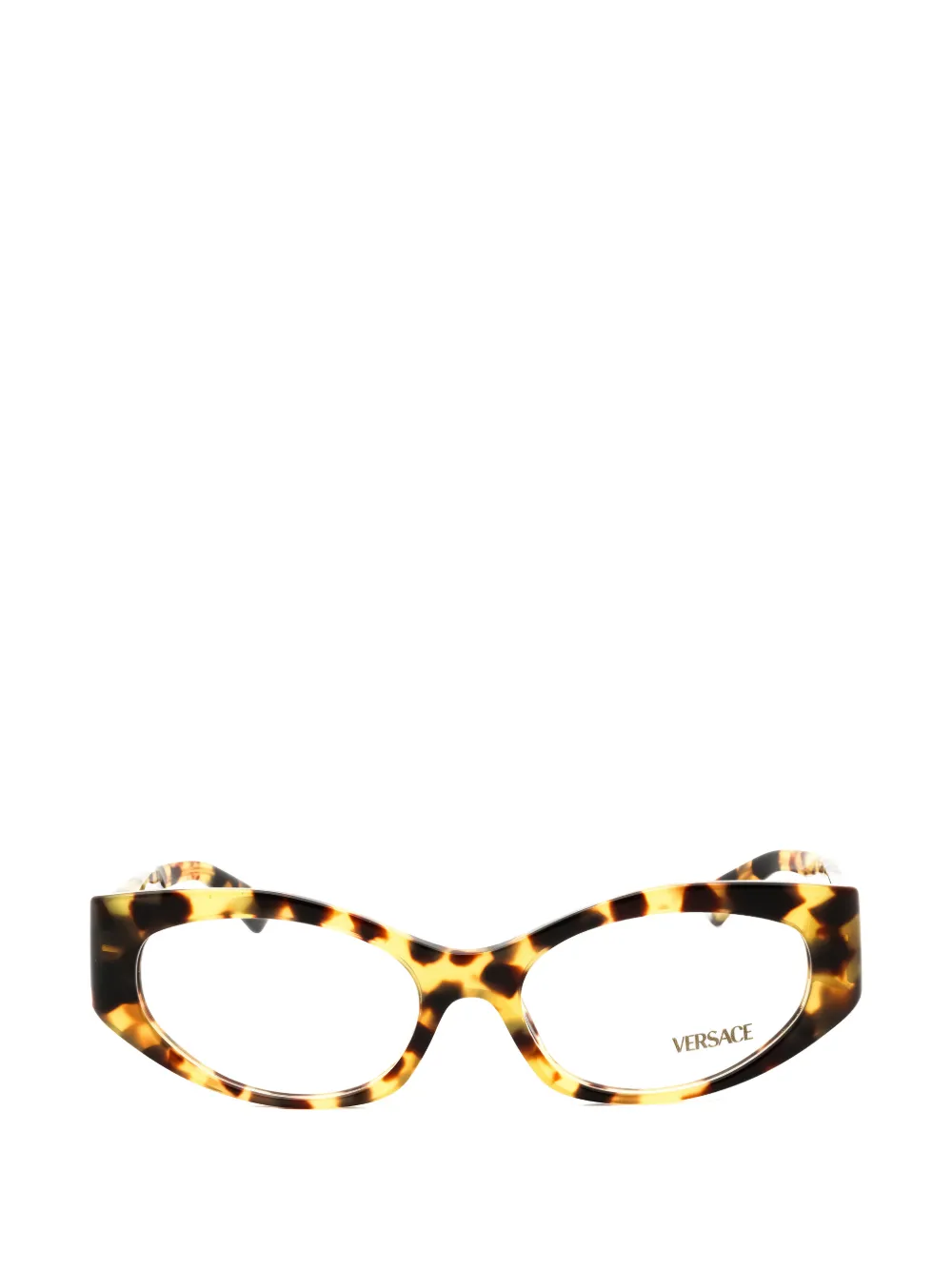 Versace Eyewear tortoiseshell-effect cat-eye glasses