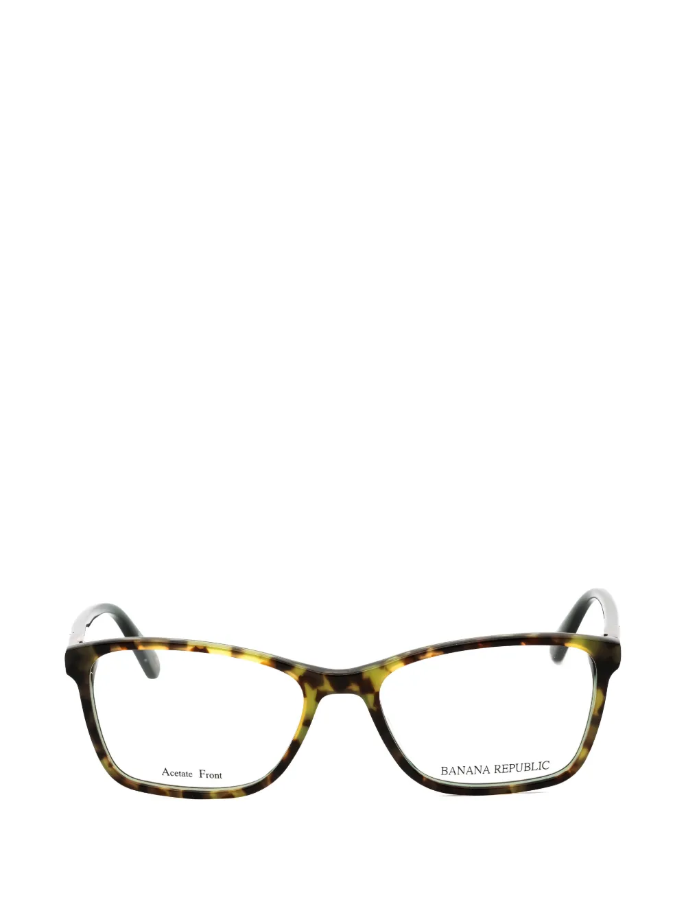 BANANA REPUBLIC tortoiseshell-effect rectangle-frame glasses