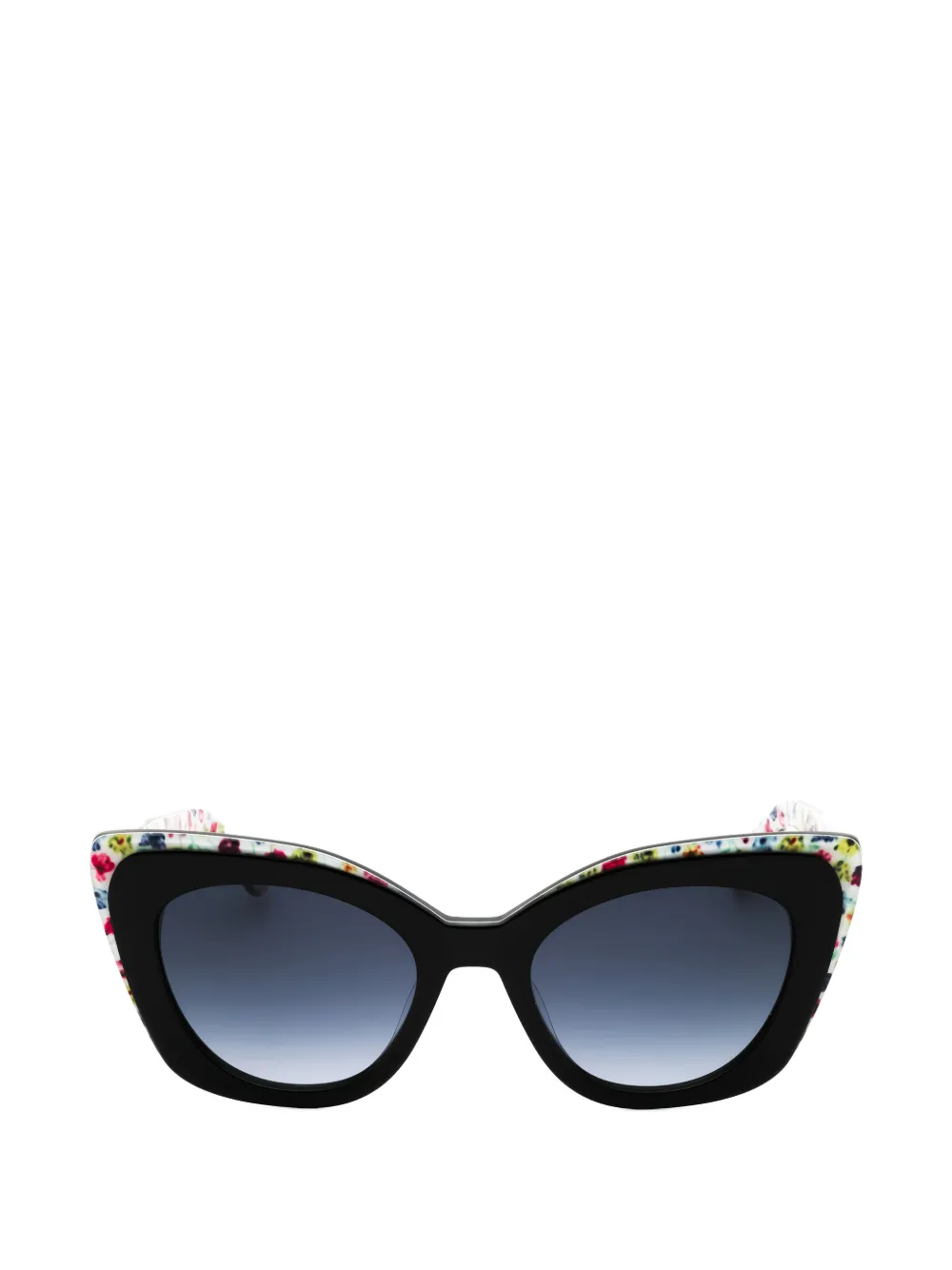 Kate Spade floral-trim cat-eye sunglasses