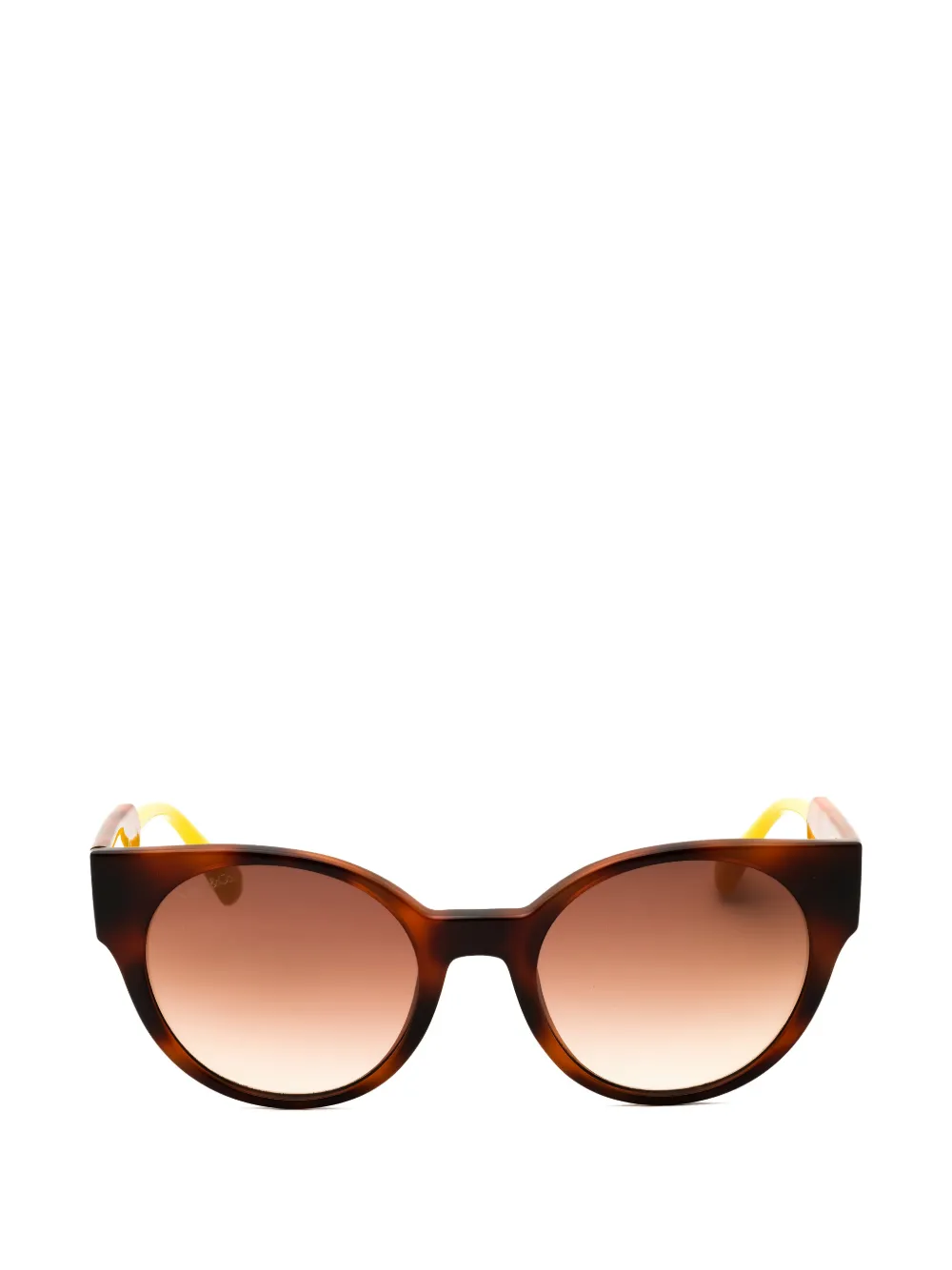 MAX&Co. tortoiseshell-effect round-frame sunglasses - Marrone