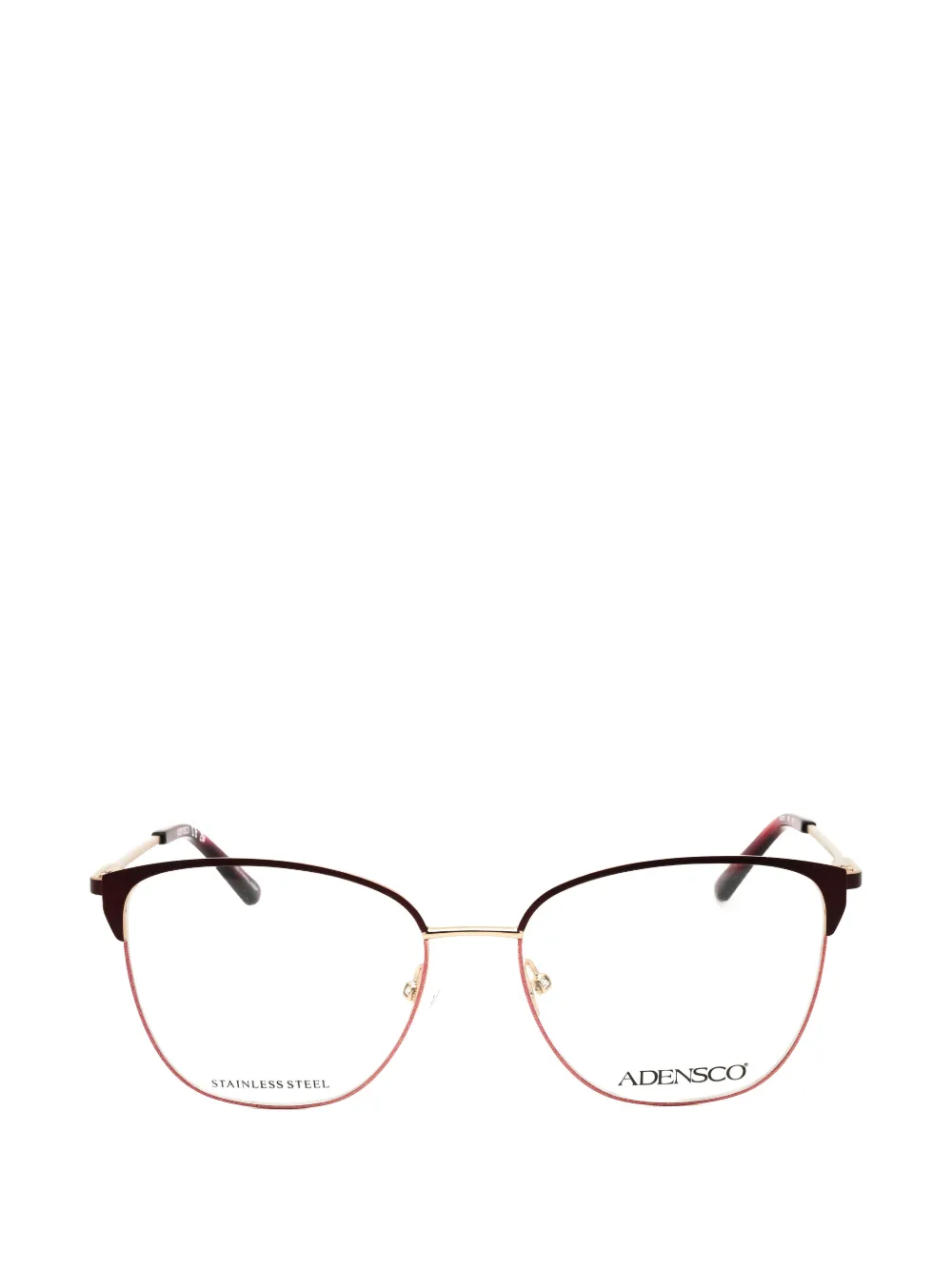 Adensco Rectangle-frame Glasses In Black