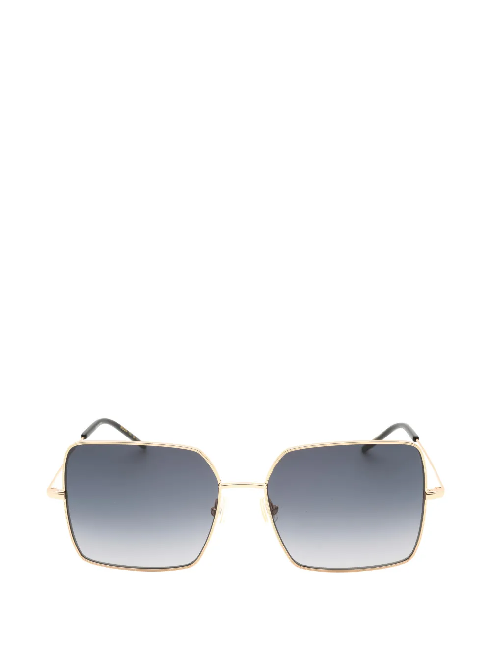 BOSS rectangle-frame metal sunglasses - Or BOSS rectangle-frame metal sunglasses - Or