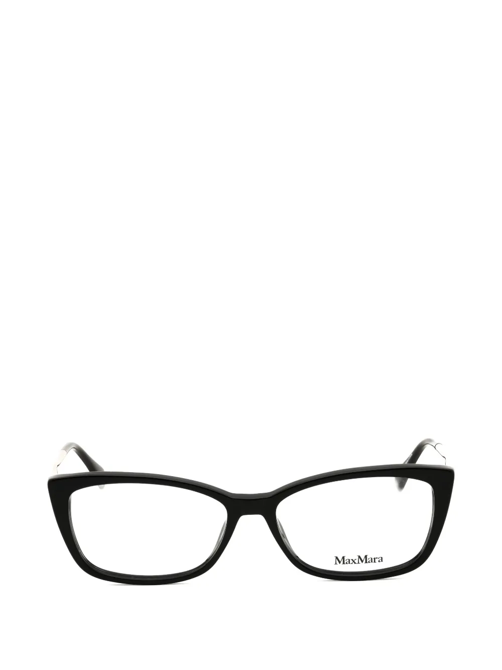 Max Mara Cat-eye Frame Glasses In Black