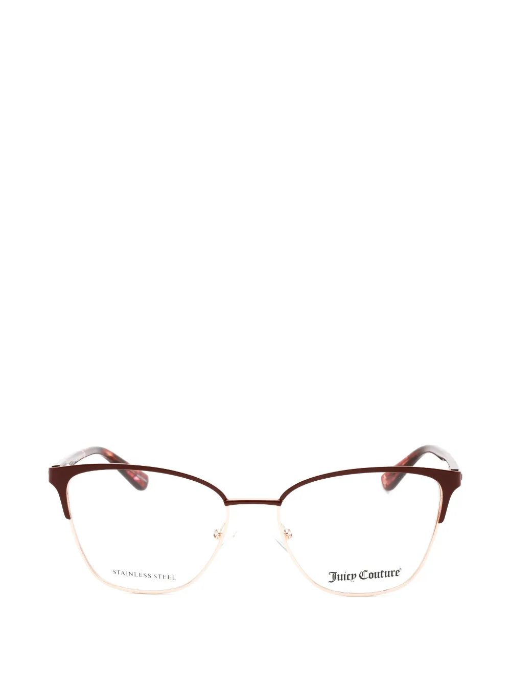 Juicy Couture cat-eye frame glasses - Rosso