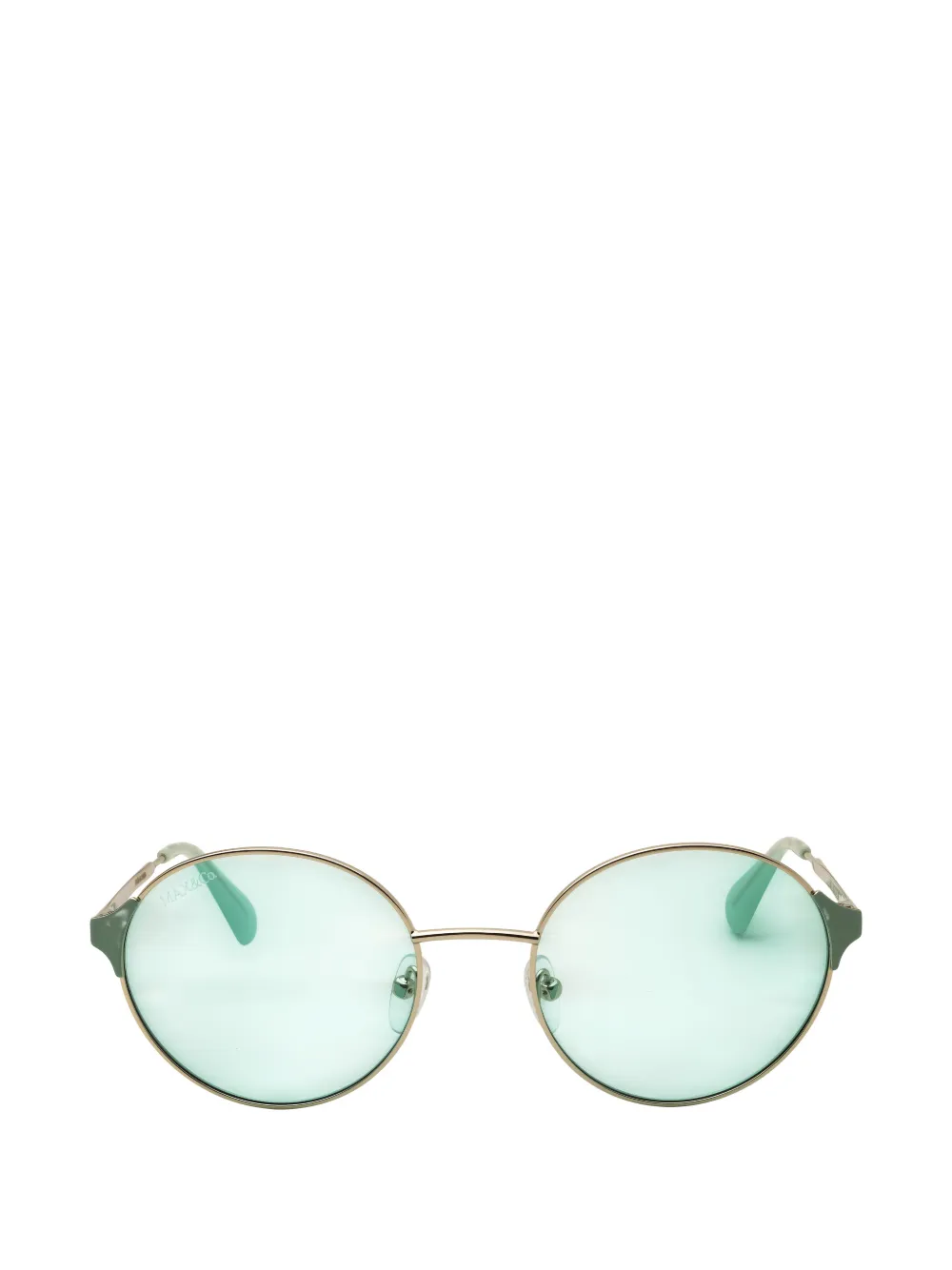 MAX&Co. round-frame sunglasses - Oro
