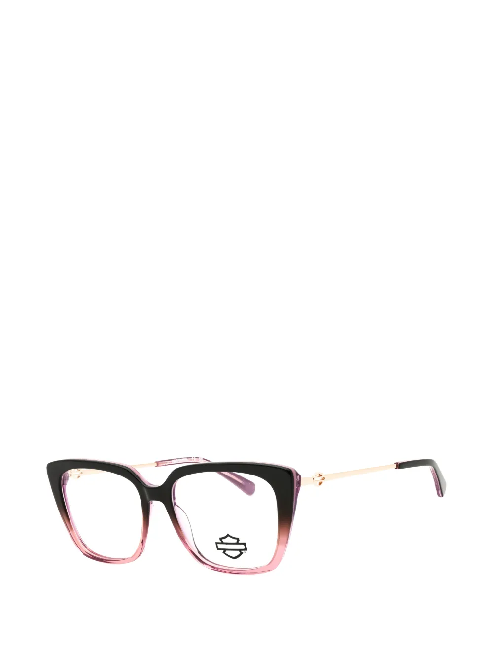 Harley-davidson Square-frame Glasses In Black