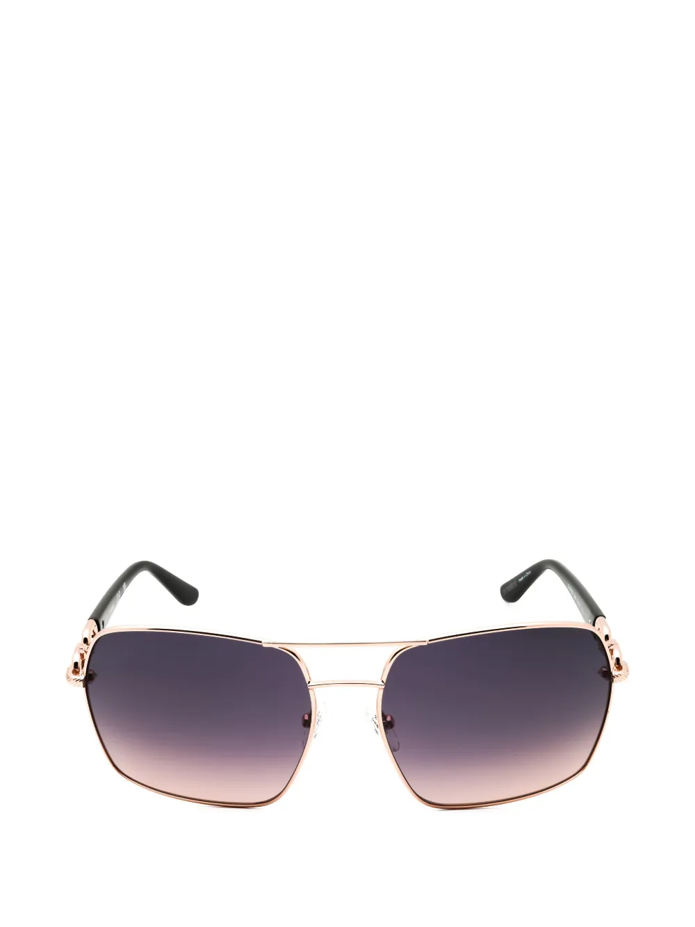 GUESS EYEWEAR square-frame sunglasses - Oro