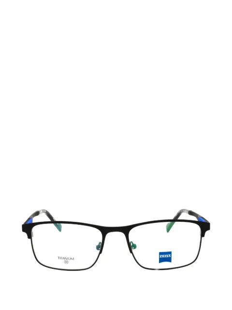 Zeiss rectangle-frame glasses