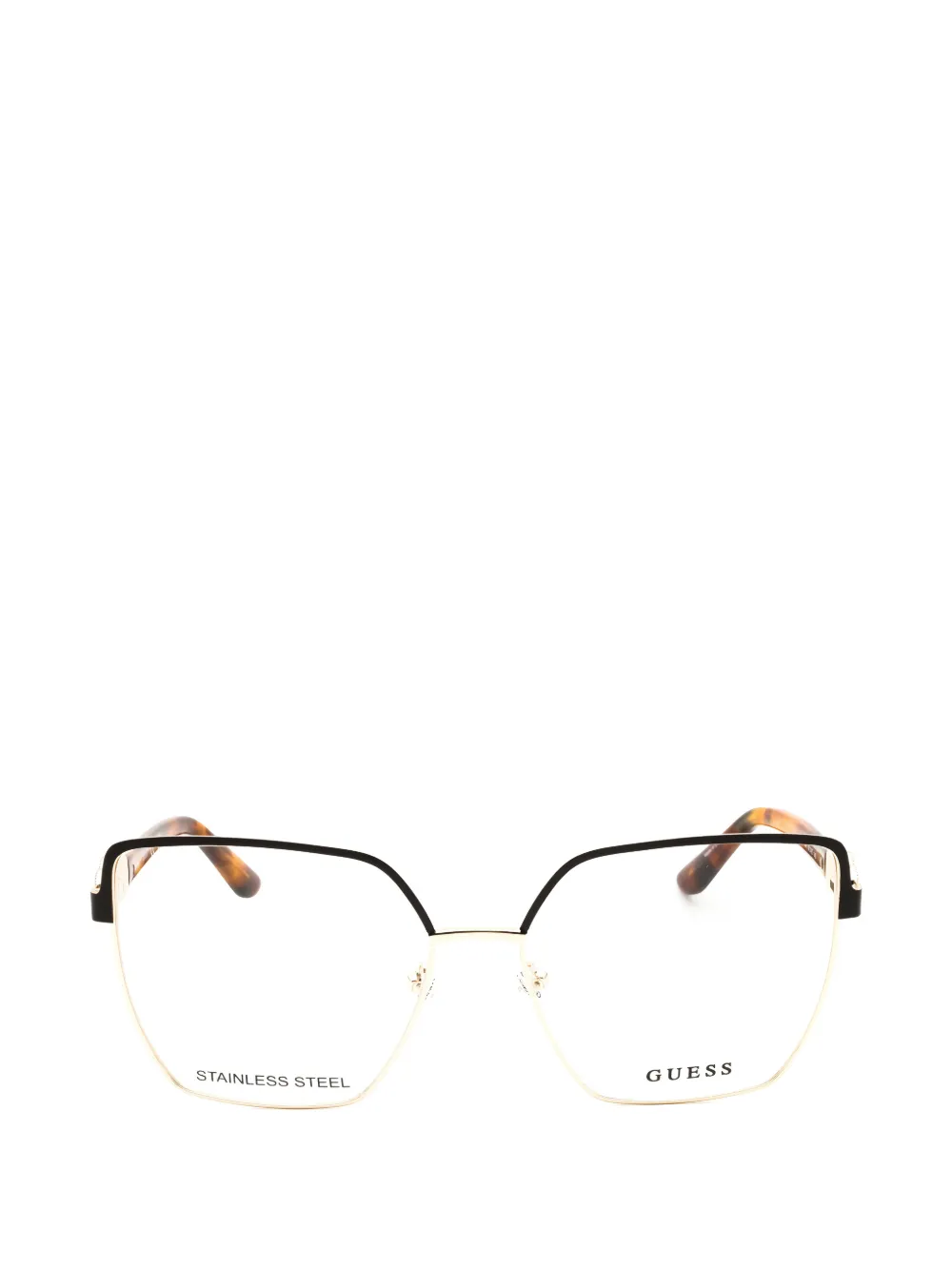 GUESS USA geometric-frame glasses - Oro