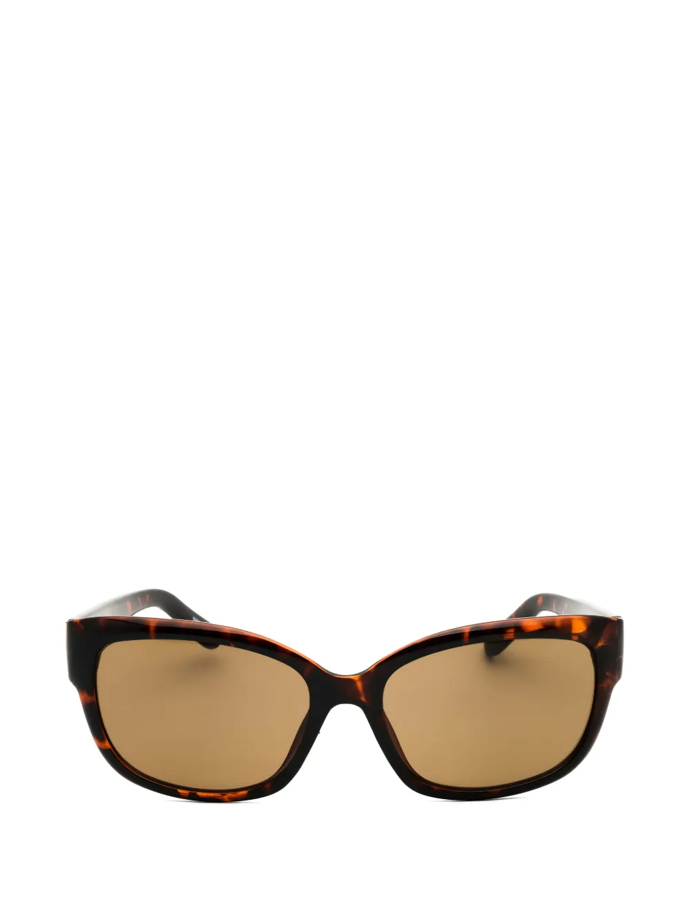 Nautica Tortoiseshell-effect Rectangle-frame Sunglasses In Brown