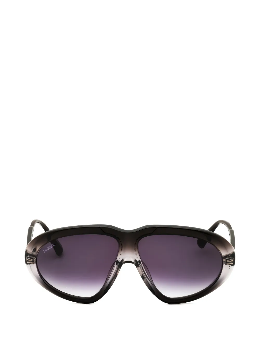 MAX&Co. MO0001 oval-frame sunglasses - Nero
