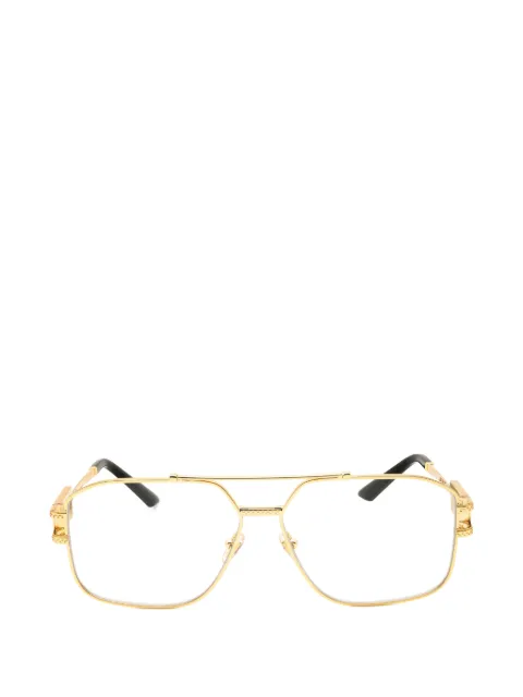 Versace geometric-frame glasses