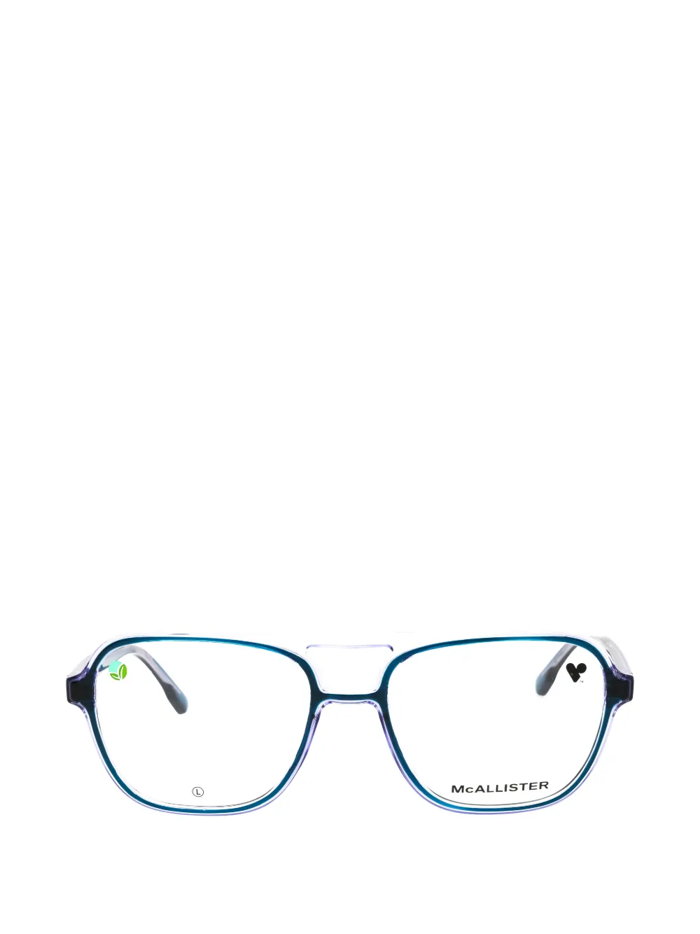 McAllister pilot-frame glasses